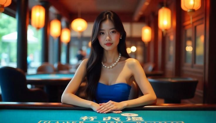 Dealer langsung Push Gaming dalam studio HD streaming menawarkan pengalaman kasino autentik di musang78